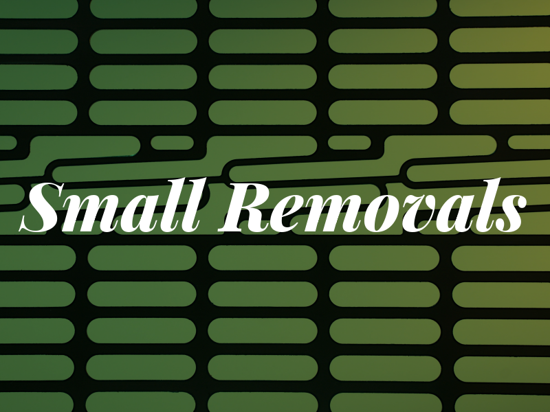 Small Removals