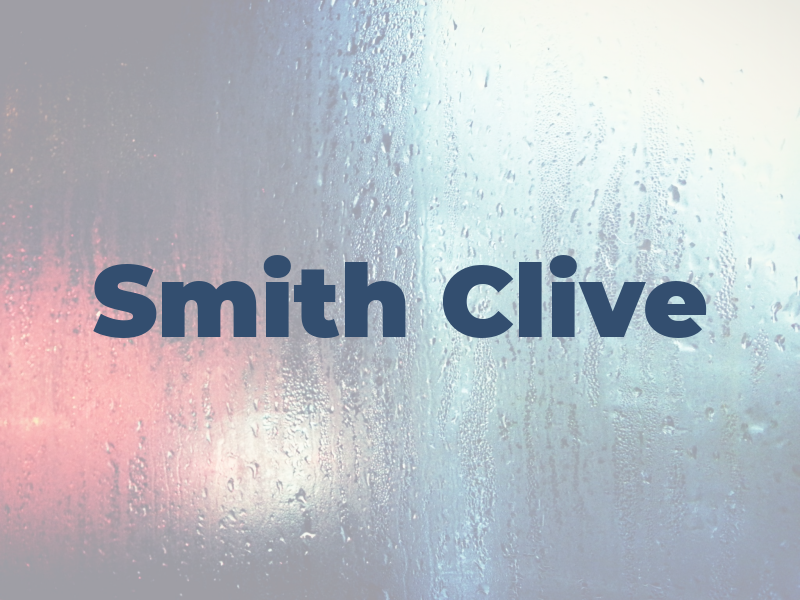 Smith Clive