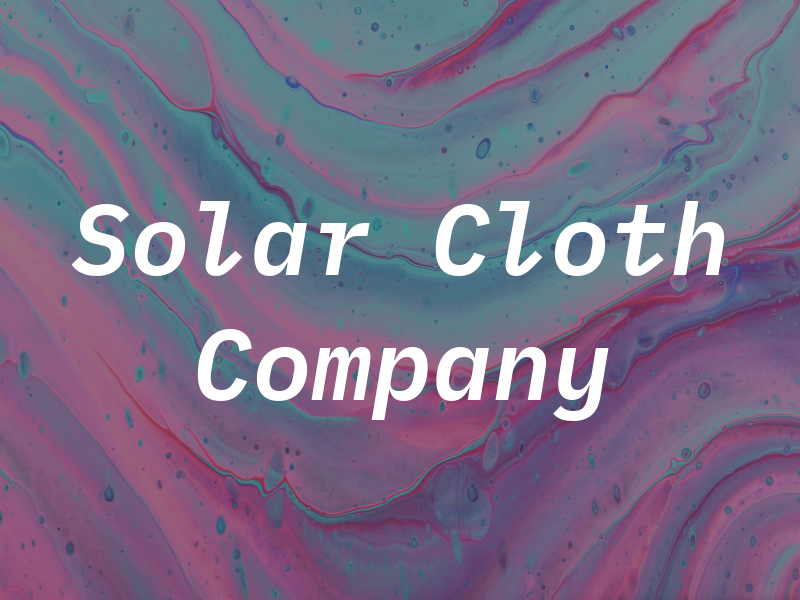 Solar Cloth Company