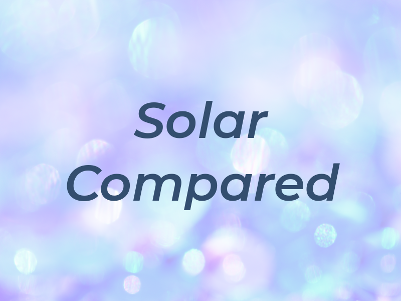 Solar Compared