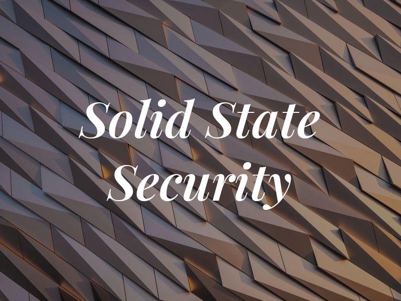 Solid State Security Ltd