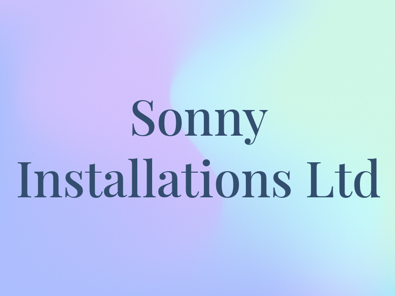 Sonny Installations Ltd