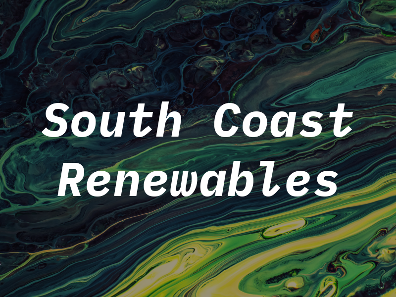 South Coast Renewables Ltd