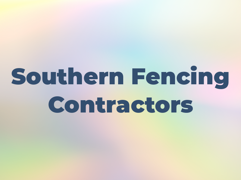 Southern Fencing Contractors Ltd