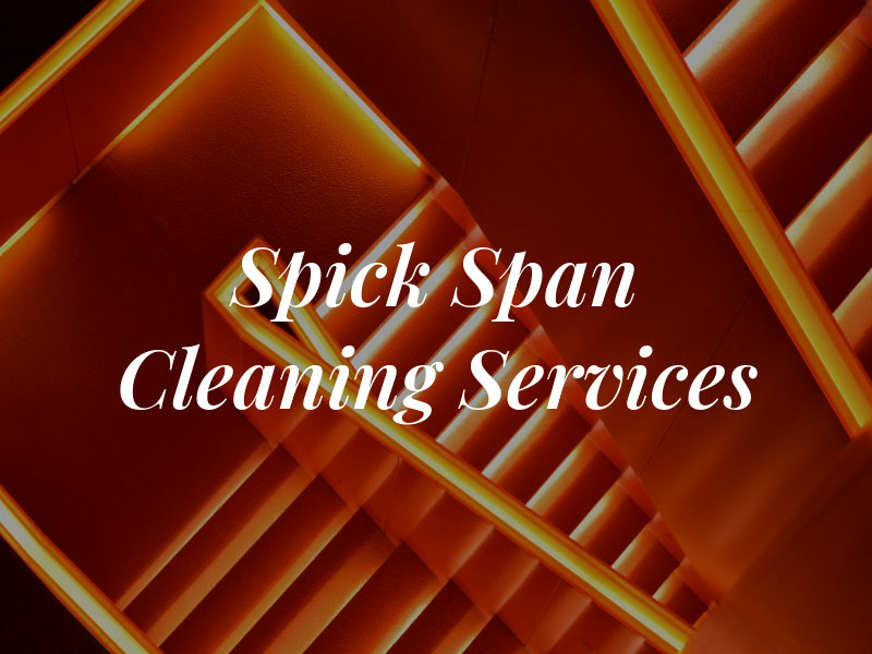 Spick & Span Cleaning Services