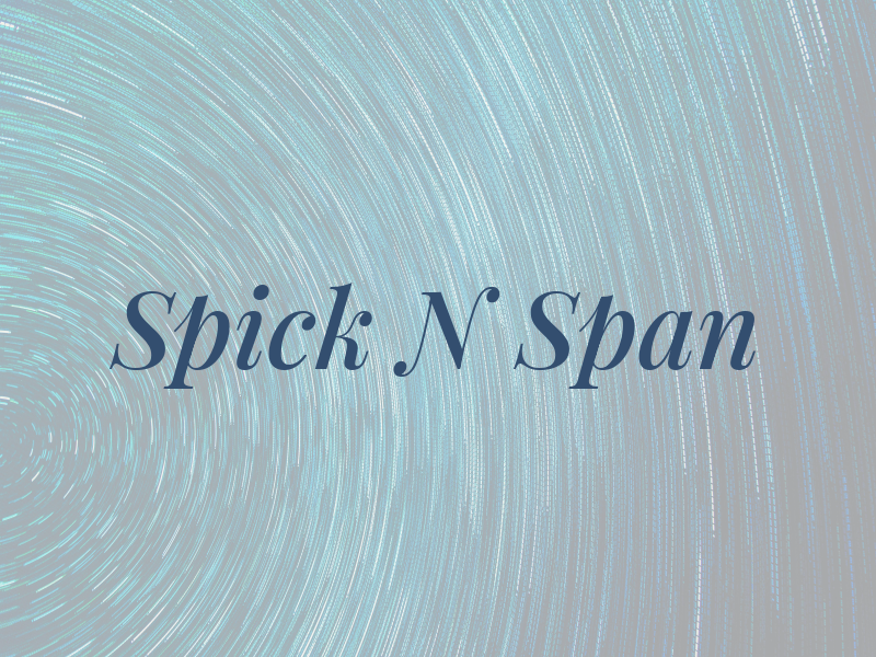 Spick N Span