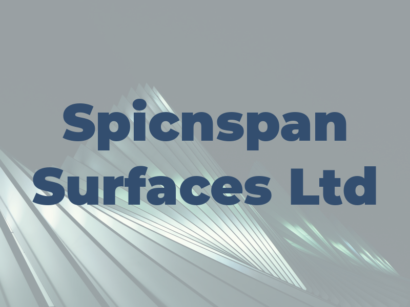 Spicnspan Surfaces Ltd