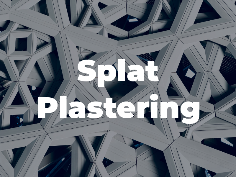 Splat Plastering