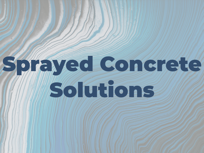 Sprayed Concrete Solutions Ltd