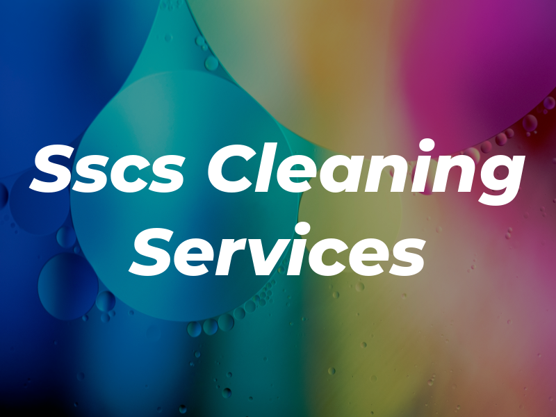 Sscs Cleaning Services