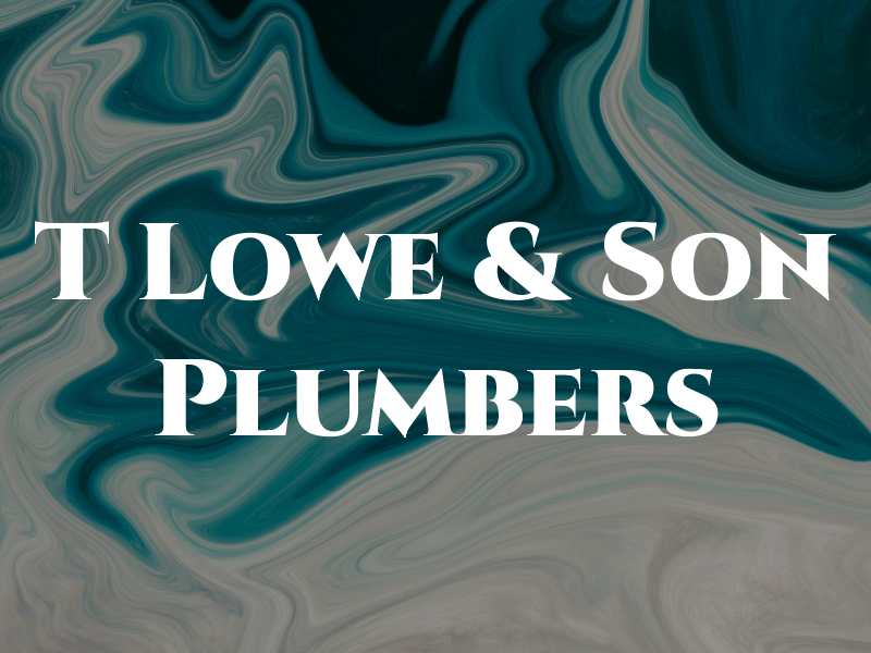 T Lowe & Son Plumbers