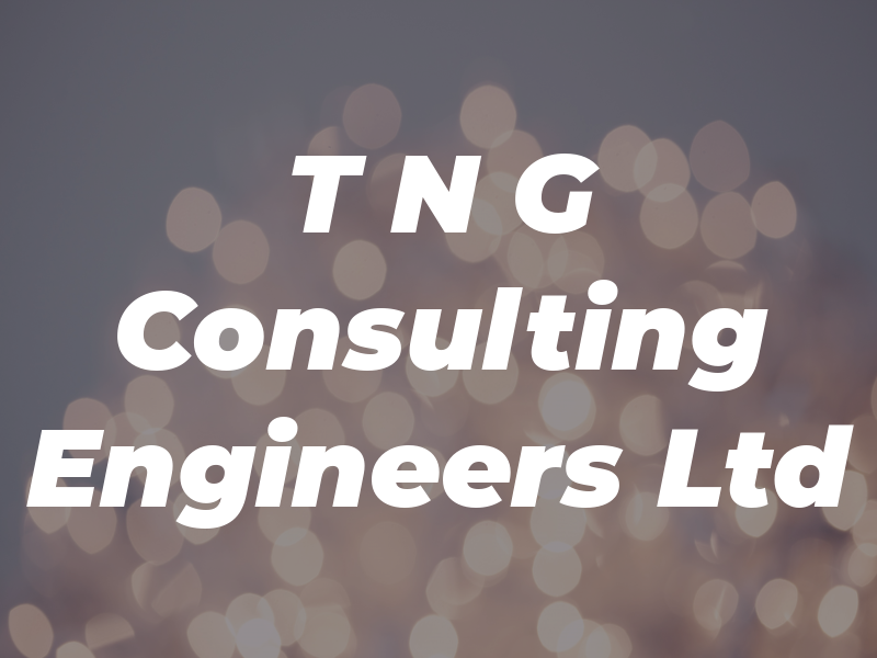 T N G Consulting Engineers Ltd