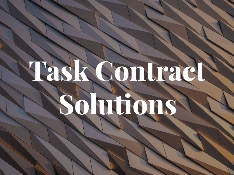 Task Contract Solutions Ltd