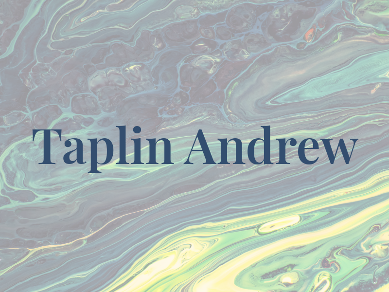 Taplin Andrew