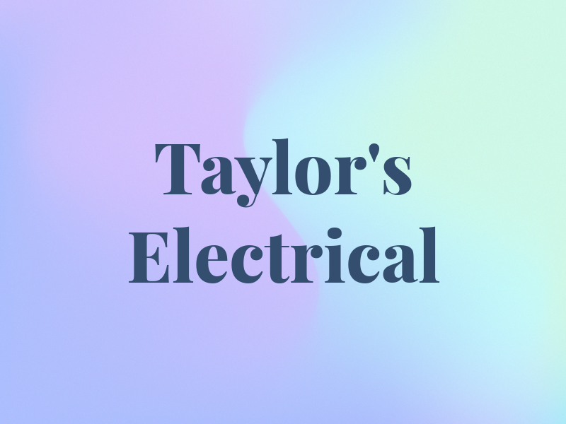 Taylor's Electrical