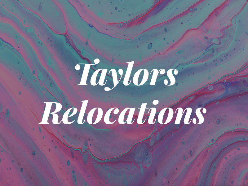 Taylors Relocations