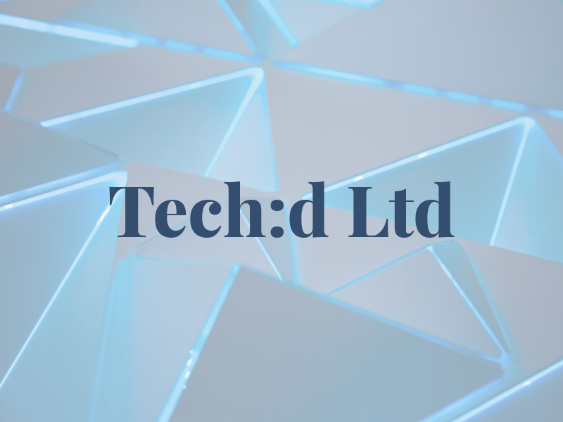 Tech:d Ltd