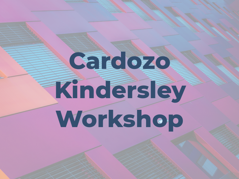 The Cardozo Kindersley Workshop