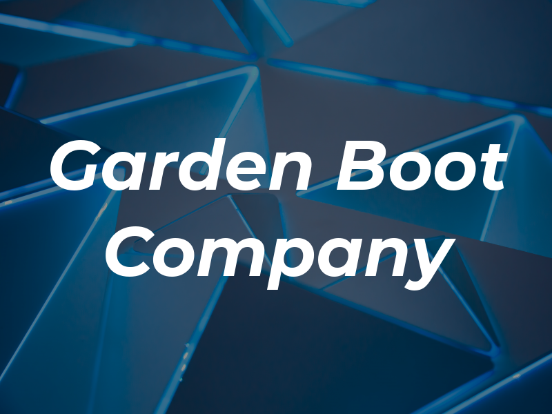 The Garden Boot Company