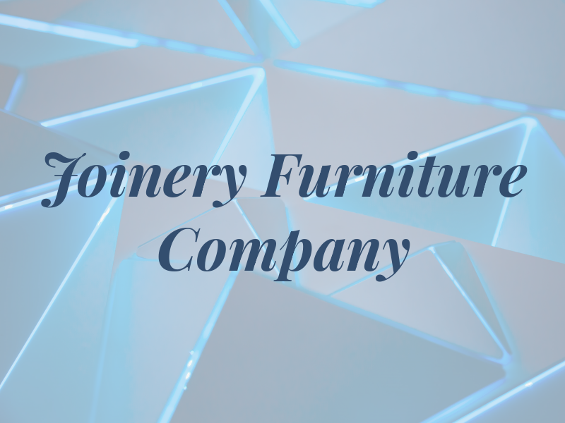 The Joinery & Furniture Company