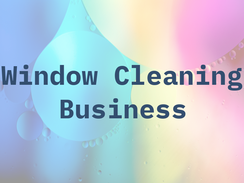 The Window Cleaning Business