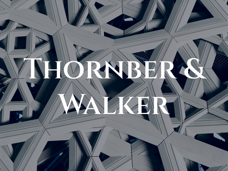 Thornber & Walker
