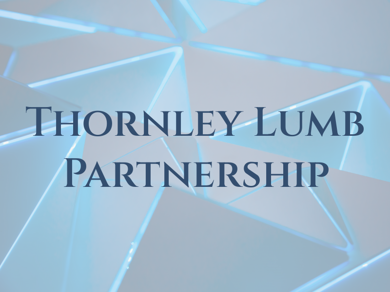 Thornley & Lumb Partnership Ltd