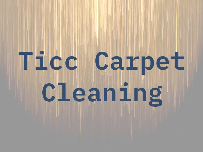 Ticc Carpet Cleaning