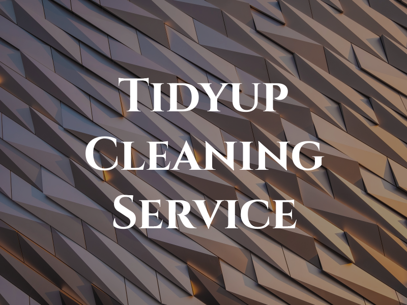 Tidyup Cleaning Service