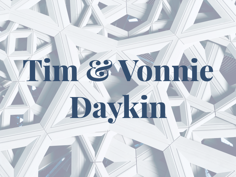 Tim & Vonnie Daykin