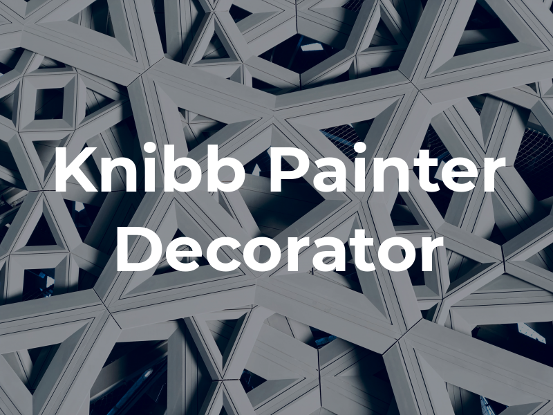 Tim Knibb Painter and Decorator
