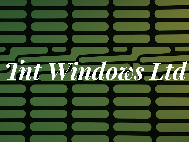 Tnt Windows Ltd