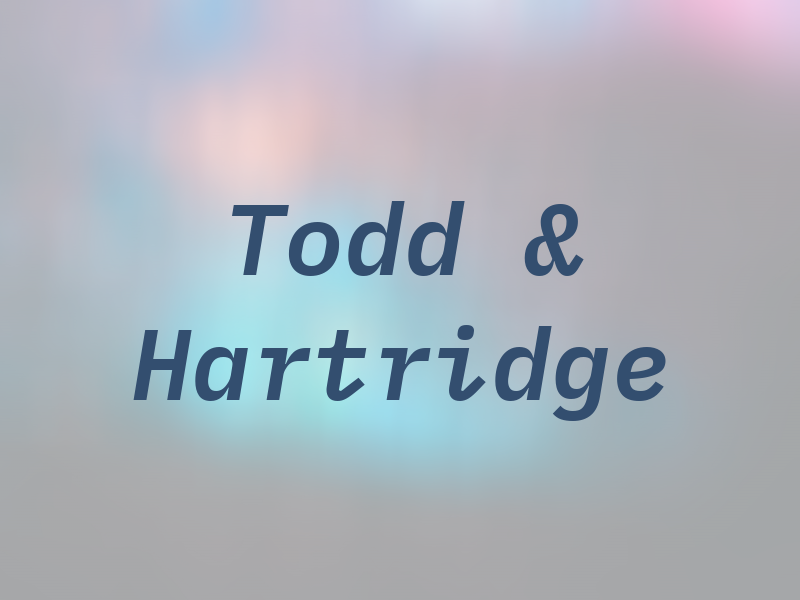 Todd & Hartridge