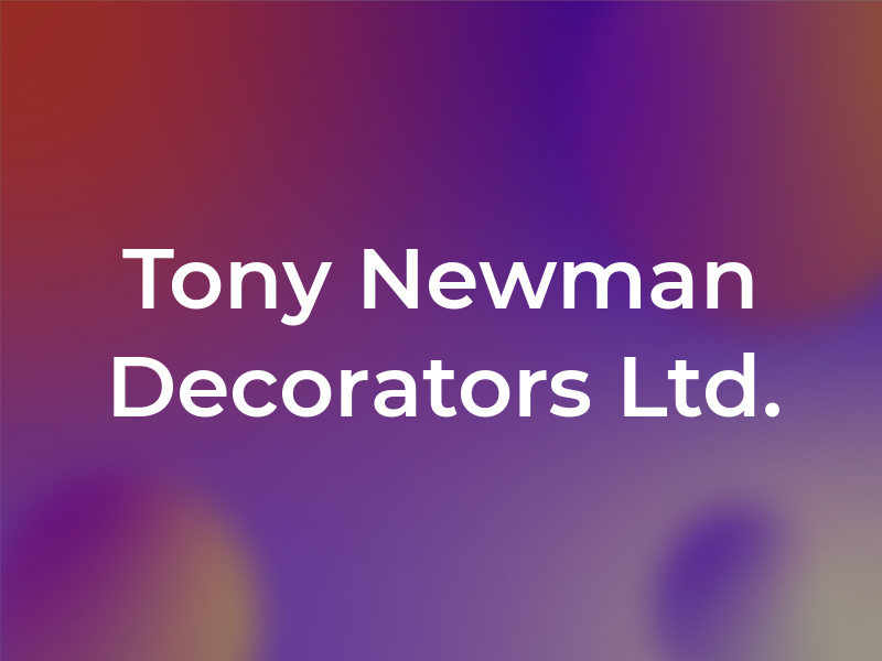 Tony Newman Decorators Ltd.