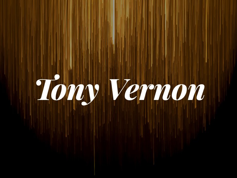 Tony Vernon