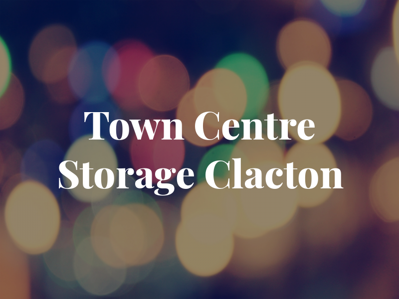 Town Centre Storage Clacton