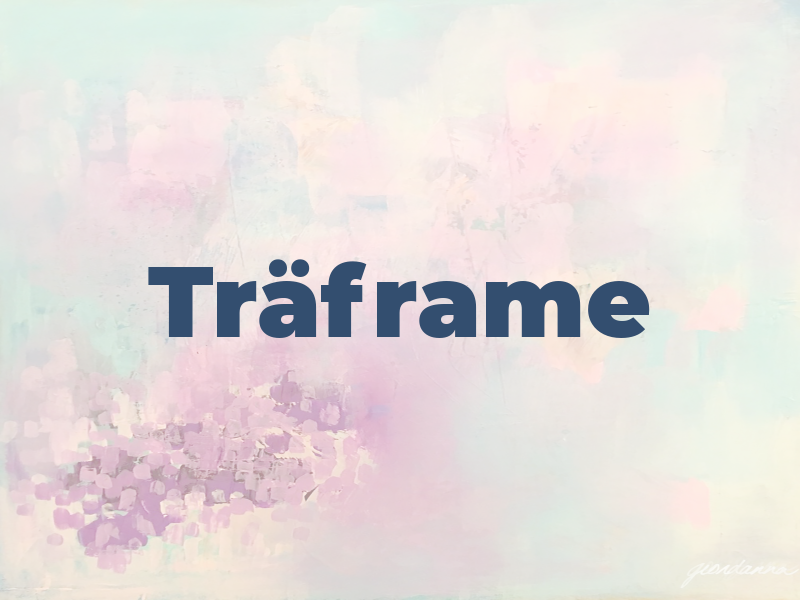 Träframe