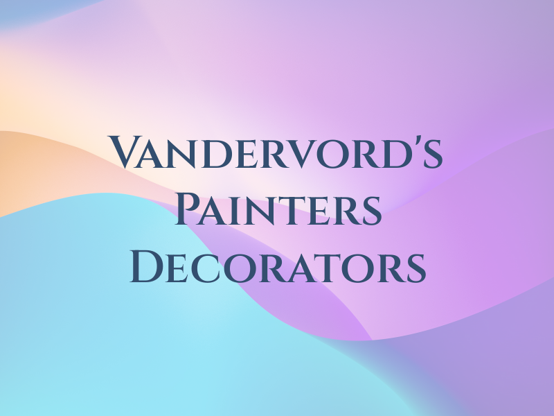 Vandervord's Painters & Decorators