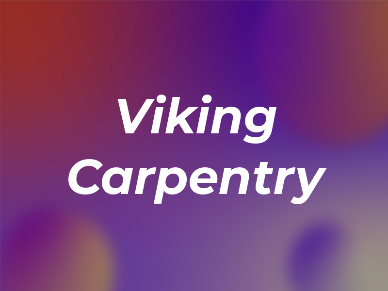 Viking Carpentry