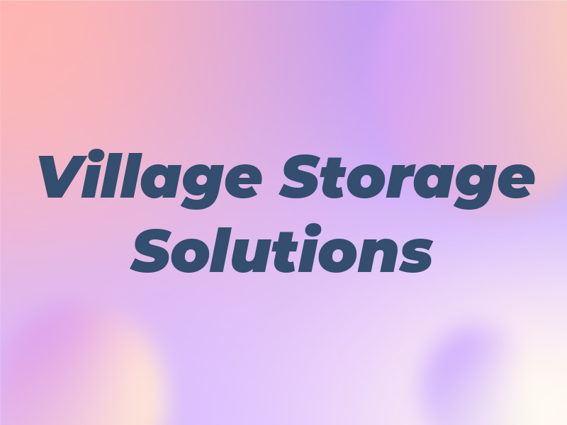 Village Storage Solutions