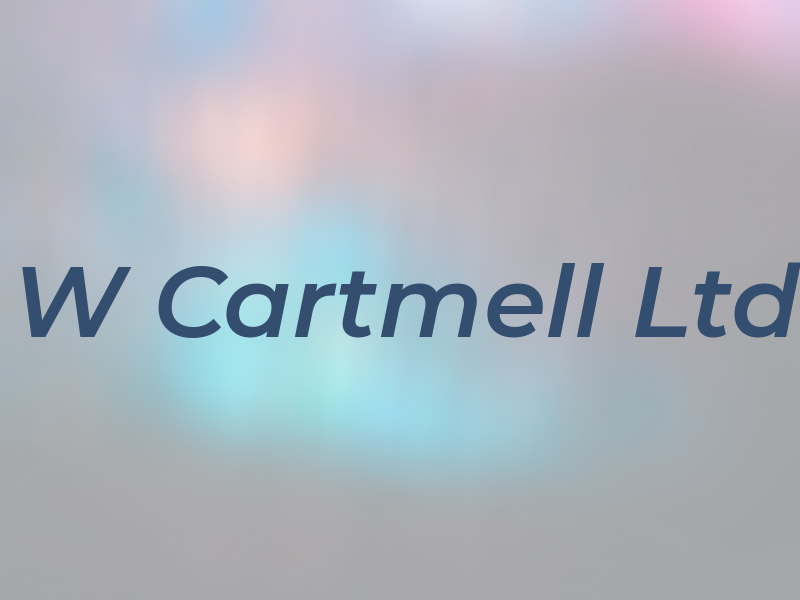 W Cartmell Ltd