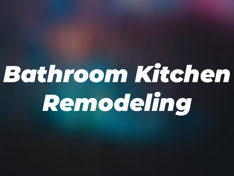 WGC Bathroom & Kitchen Remodeling