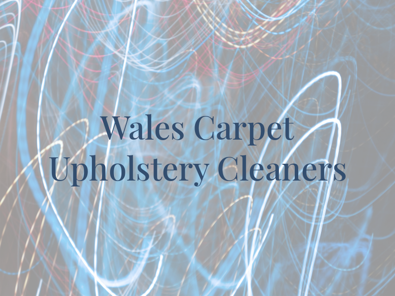 Wales Carpet and Upholstery Cleaners