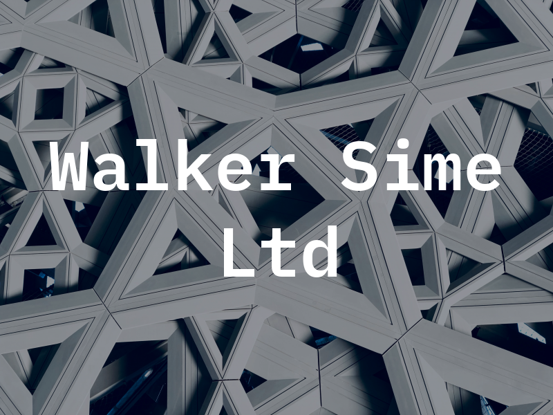Walker Sime Ltd