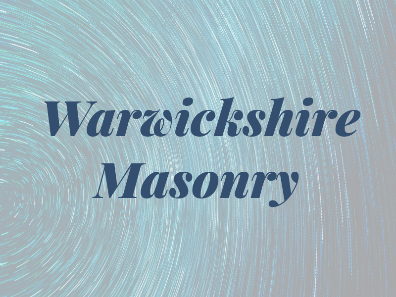 Warwickshire Masonry