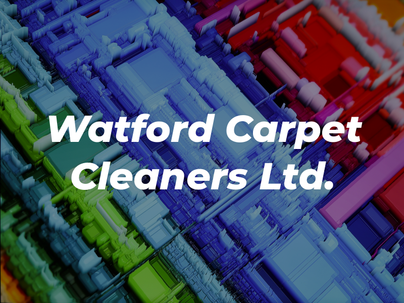 Watford Carpet Cleaners Ltd.