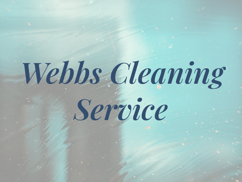 Webbs Cleaning Service