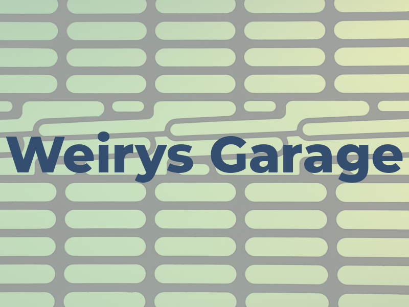 Weirys Garage