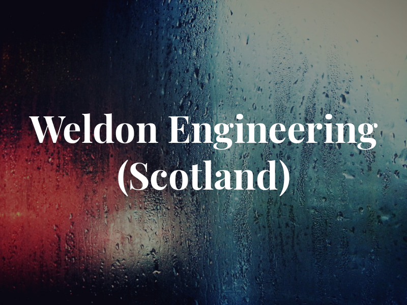 Weldon Engineering (Scotland) Ltd