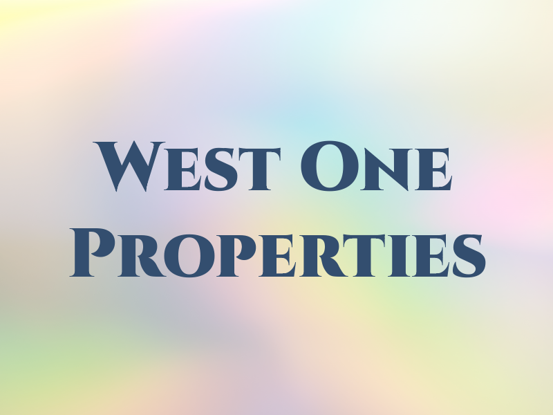 West One Properties